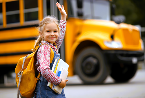 children on school bus 4a